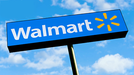 Walmart sign