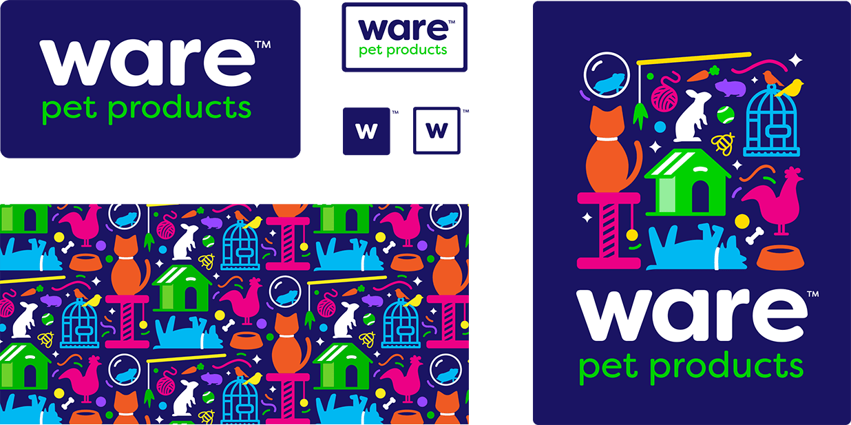 Ware Pet Products Branding Web Design Development Avenue 25